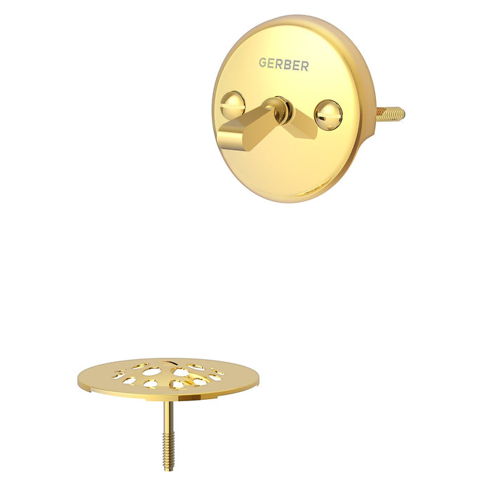 Gerber G0086867 Gerber Classics Trip Lever Drain Trim Kit Polished Brass - Polished Brass PVD