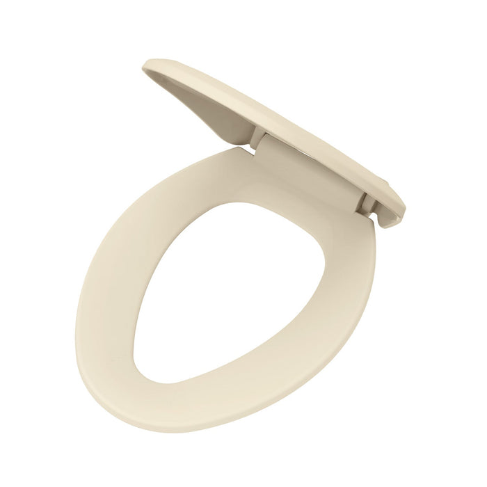 Gerber G0099213 Elongated Slow Close Toilet Seat - Bone