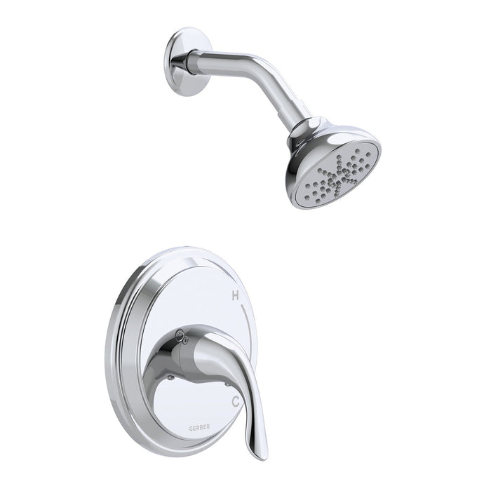 Gerber G00G9154TC Viper 1H Shower Only Trim Kit & Treysta Cartridge 1.75gpm Chrome - Chrome