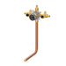 Gerber G00GS504ST Treysta Tub & Shower Valve- Horizontal Inputs WITH Stops WITH Stub-out - Crimp Pex - Rough Brass
