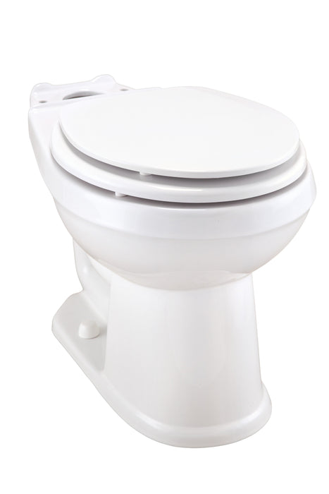 Gerber GAV21852 Avalanche 1.28/1.6gpf Round Front Bowl White - White
