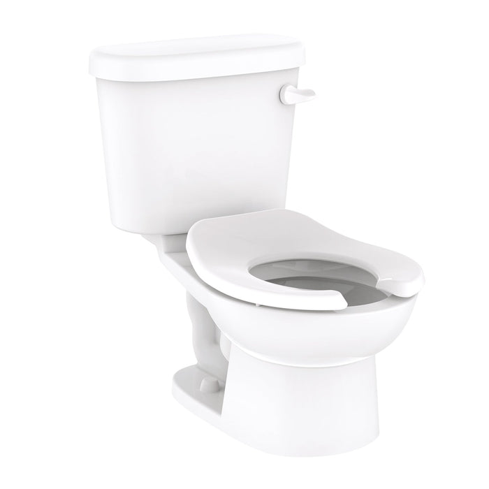 Gerber GHE2060197 PeeWee Children's 1.28gpf Gravity Toilet (Tank & Bowl) Right Hand Lever White - White