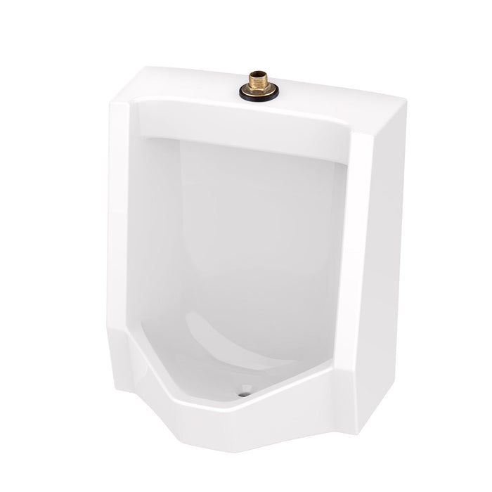 Gerber GHE27800 Monitor 0.125/0.5/1.0 gpf Urinal Washout Top Spud Full Stall White - White