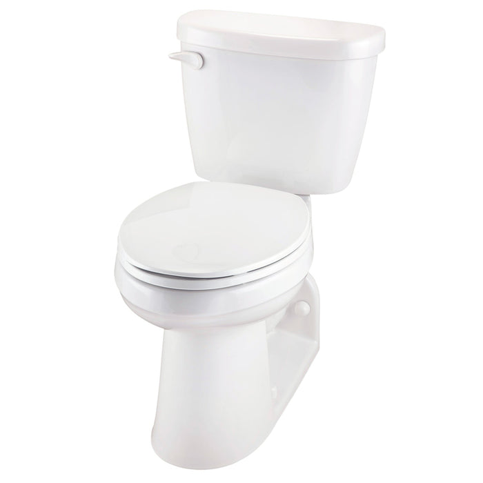 Gerber GMX21022 Maxwell 1.6gpf ADA Compact EL Back Outlet 12" RI Combo: G0021975 Bowl w/ GMX28995 Tank - White