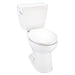 Gerber GWS21818 Avalanche 1.28gpf EL ADA 12" RI Combo: GAV21828 Bowl w/ GWS28890 Tank White - White