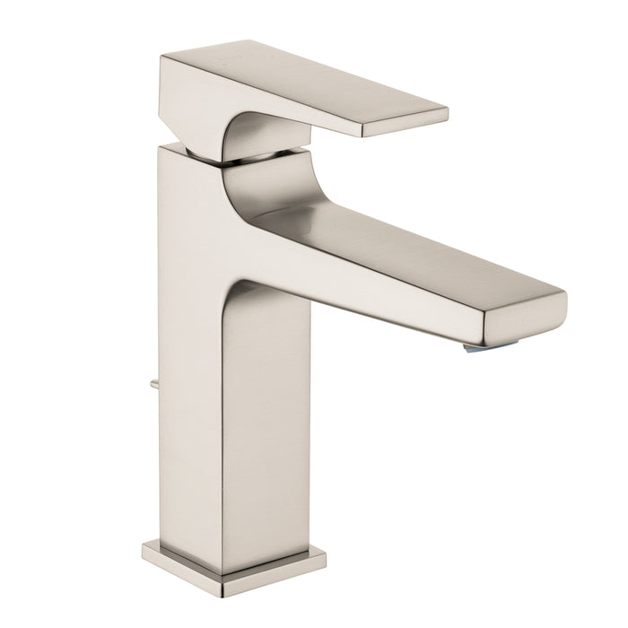 hansgrohe Metropol Single-Hole Faucet 110 with Lever Handle and Pop-Up Drain, 0.5 GPM