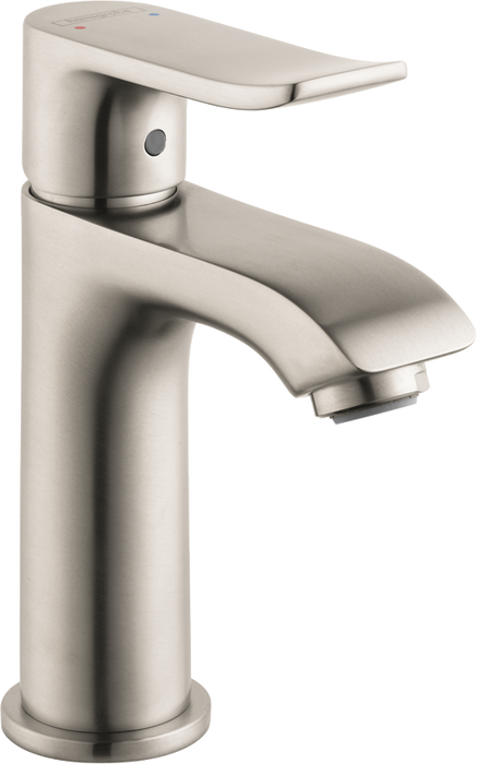 hansgrohe Metris Single-Hole Faucet 100 with Pop-Up Drain, 1.2 GPM