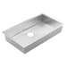 Moen 31X18 Steel 18 Gauge Single Bowl Sink