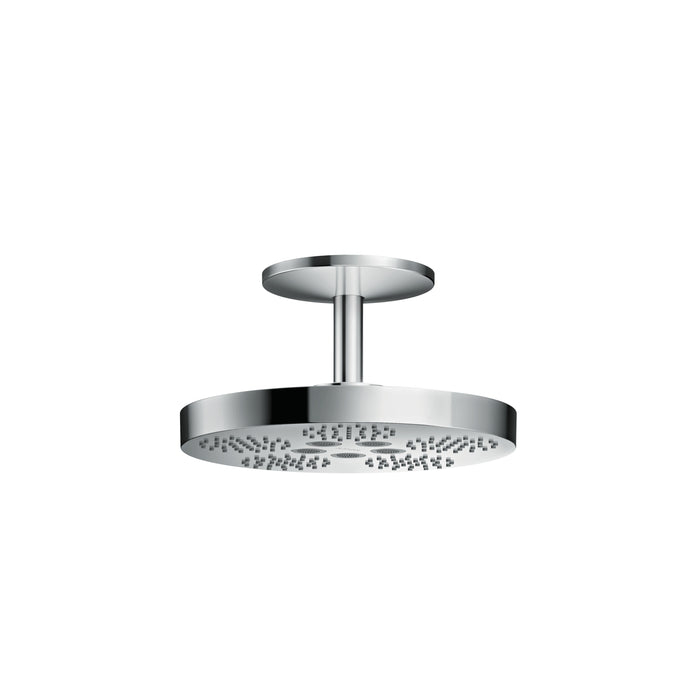 AXOR ONE Showerhead 280 2-Jet with Ceiling Mount Trim, 2.5 GPM