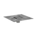 hansgrohe RainDrain Brilliance Point Drain Set 4"x 4" Trim Tileable Rear Cover and Rough