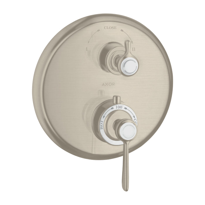 AXOR Montreux Thermostatic Trim with Volume Control and Diverter