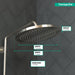 Hansgrohe Croma 1.8 GPM Single Function Rain Shower Head with Quick Clean and Eco Right Technologies in Chrome