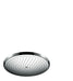 Hansgrohe Croma 1.8 GPM Single Function Rain Shower Head with Quick Clean and Eco Right Technologies in Chrome