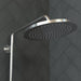 Hansgrohe Croma 1.8 GPM Single Function Rain Shower Head with Quick Clean and Eco Right Technologies in Chrome