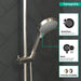 Hansgrohe Croma Select S 2.5 GPM Vario-Function Handshower with Select and Quick Clean Technologies in Chrome/White