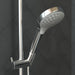 Hansgrohe Croma Select S 2.5 GPM Vario-Function Handshower with Select and Quick Clean Technologies in Chrome/White