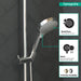 Hansgrohe Croma Select S 2.5 GPM Vario-Function Handshower with Select and Quick Clean Technologies in Chrome/White