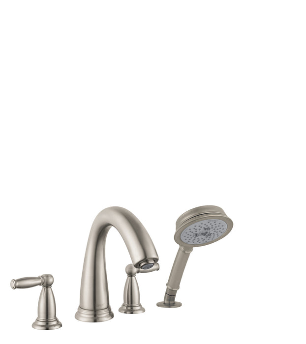 Hansgrohe 06123000 Swing C 4-Hole Roman Tub Set Trim with Lever Handle in Chrome