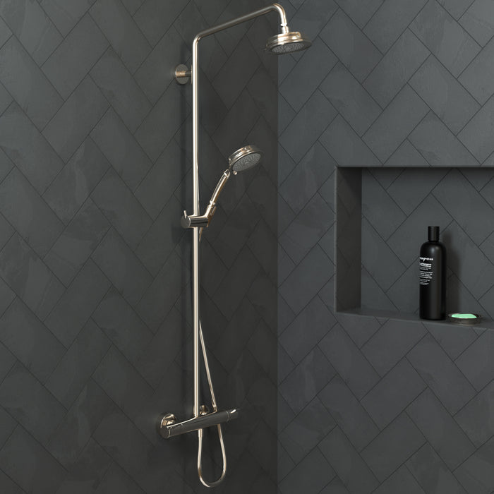 Hansgrohe Croma 100 Classic Showerhead 3-Jet, 2.5 GPM