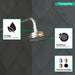 Hansgrohe Croma 100 Classic Showerhead 3-Jet, 2.5 GPM