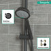 Hansgrohe Croma 100 Classic Showerhead 3-Jet, 2.5 GPM