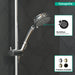 Hansgrohe Croma 100 Classic Handshower 3-Jet, 2.5 GPM