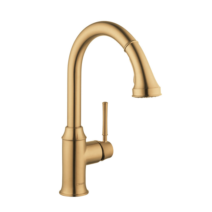Hansgrohe Talis C HighArc Kitchen Faucet, 2-Spray Pull-Down, 1.75 GPM
