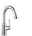 Hansgrohe Talis C HighArc Kitchen Faucet, 2-Spray Pull-Down, 1.75 GPM