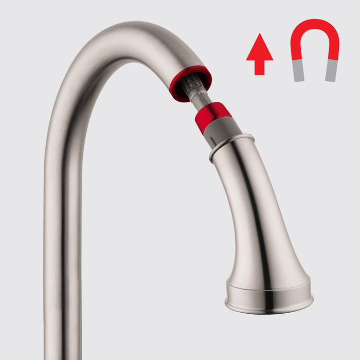 Hansgrohe Talis C HighArc Kitchen Faucet, 2-Spray Pull-Down, 1.75 GPM