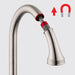 Hansgrohe Talis C HighArc Kitchen Faucet, 2-Spray Pull-Down, 1.75 GPM