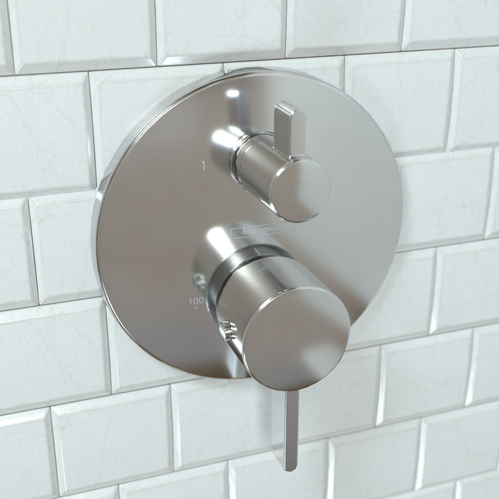 Hansgrohe Ecostat Thermostatic Trim S with Volume Control