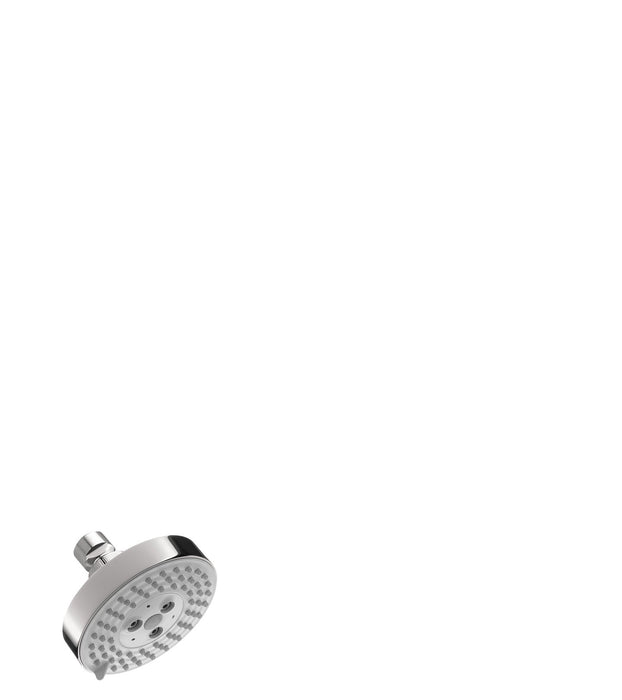 hansgrohe Raindance S Showerhead 100 3-Jet, 2.0 GPM, chrome