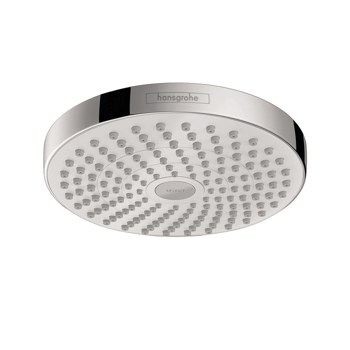 Hansgrohe Croma Select S Showerhead 180 2-Jet, 1.8 GPM