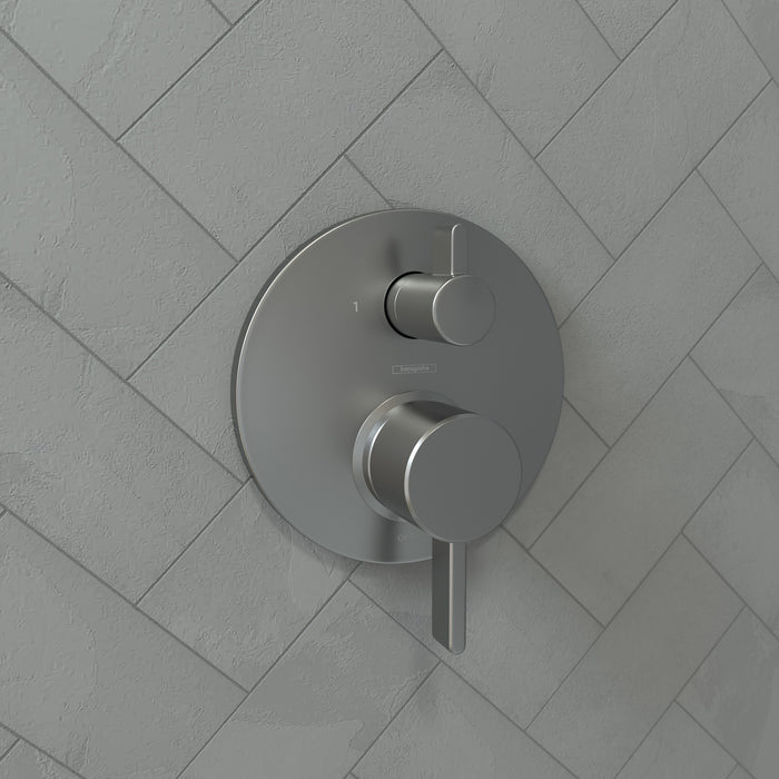 hansgrohe Ecostat Pressure Balance Trim S with Diverter