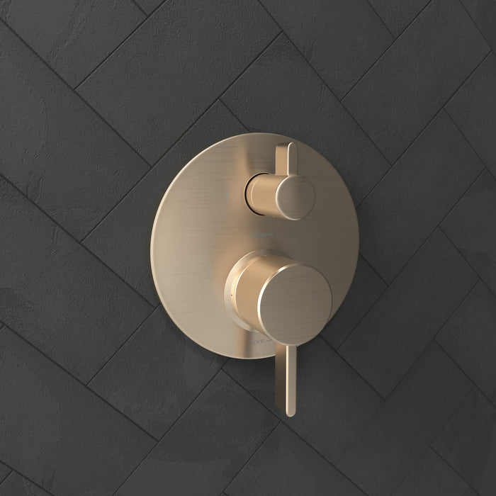 hansgrohe Ecostat Pressure Balance Trim S with Diverter