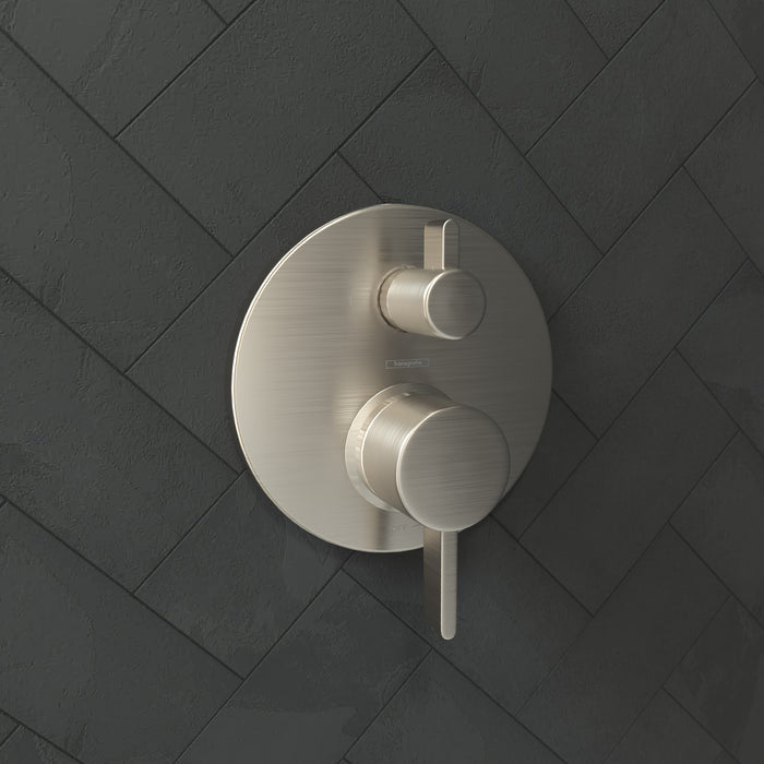 hansgrohe Ecostat Pressure Balance Trim S with Diverter