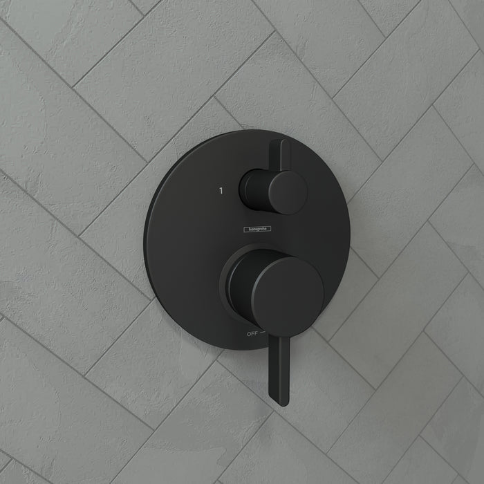 hansgrohe Ecostat Pressure Balance Trim S with Diverter