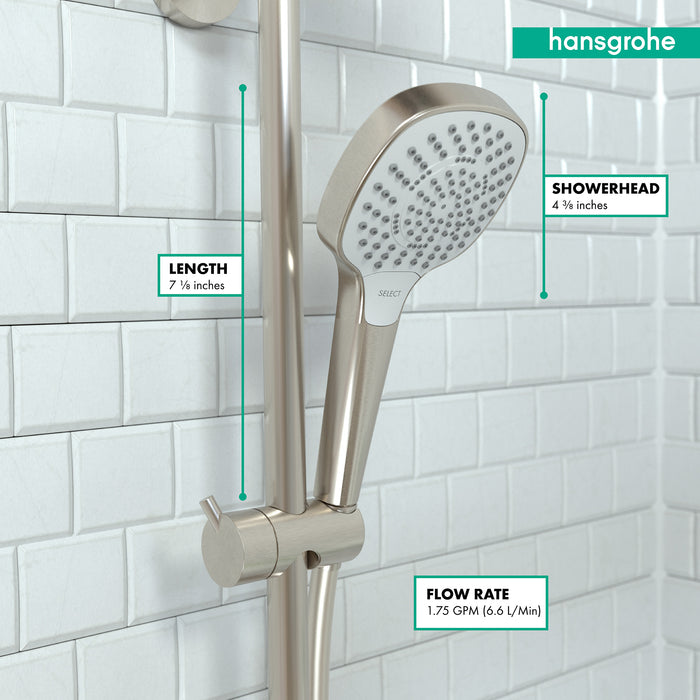 hansgrohe Croma Select E Handshower 110 3-Jet, 1.75 GPM