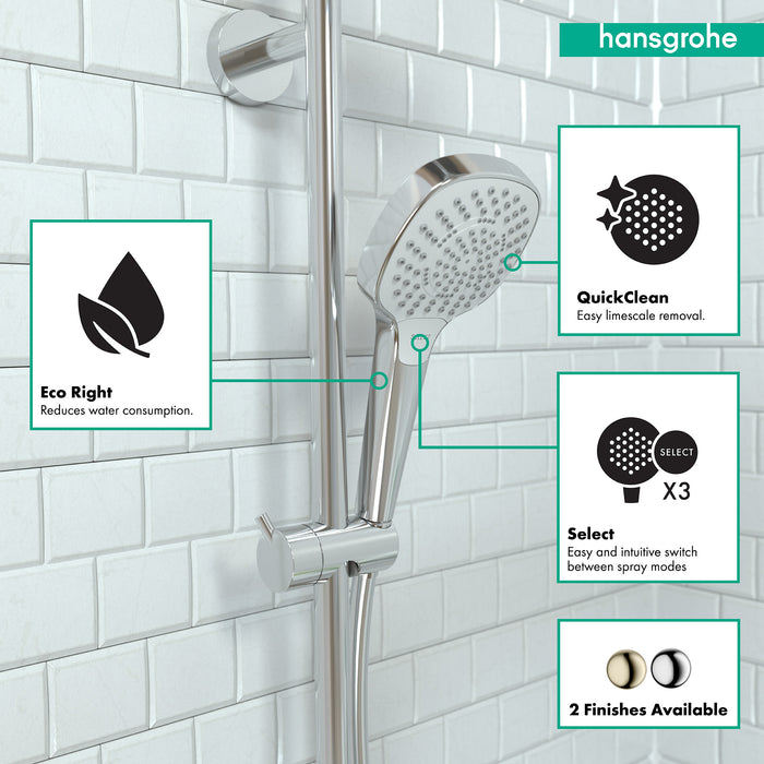 hansgrohe Croma Select E Handshower 110 3-Jet, 1.75 GPM