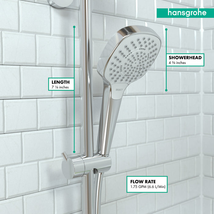 hansgrohe Croma Select E Handshower 110 3-Jet, 1.75 GPM