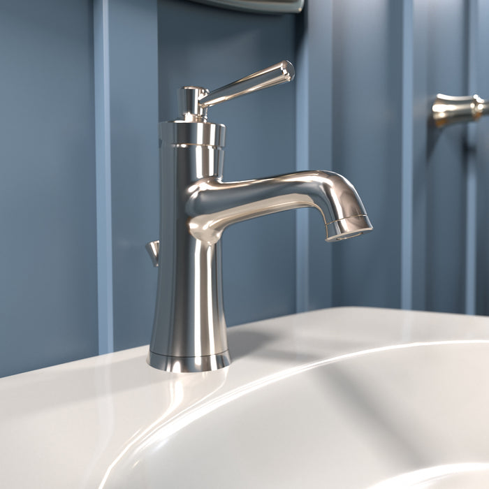 Hansgrohe Joleena Single-Hole Faucet 100 with Pop-Up Drain, 0.5 GPM