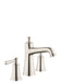 Hansgrohe Joleena Widespread Faucet 100 with Pop-Up Drain, 1.2 GPM