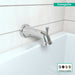 hansgrohe Joleena Tub Spout with Diverter, chrome - view 3