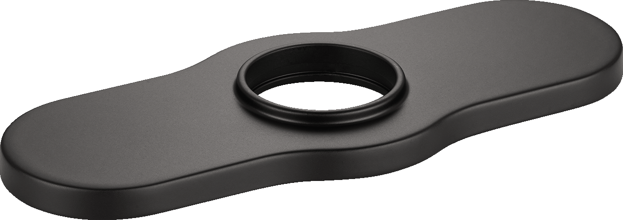 hansgrohe Joleena Base Plate for Single-Hole Faucets, matte black