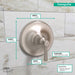 Hansgrohe Joleena Pressure Balance Trim