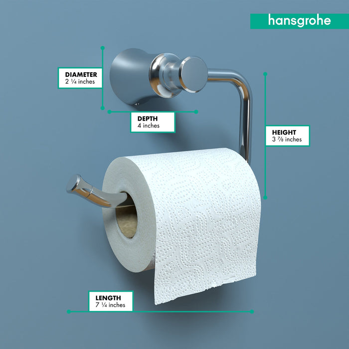 hansgrohe Joleena Toilet Paper Holder, chrome - view 4