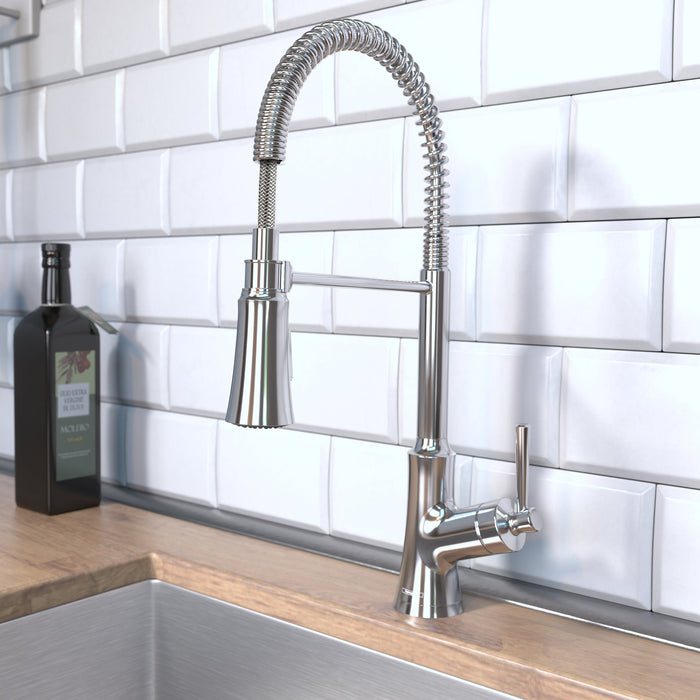 hansgrohe Joleena Semi-Pro Kitchen Faucet, 2-Spray, 1.75 GPM, chrome - view 2