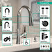 hansgrohe Joleena HighArc Kitchen Faucet, 2-Spray Pull-Down, 1.75 GPM, chrome - view 3