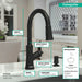 hansgrohe hansgrohe Joleena HighArc Kitchen Faucet, 2-Spray Pull-Down, 1.75 GPM