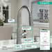 hansgrohe hansgrohe Joleena HighArc Kitchen Faucet, 2-Spray Pull-Down, 1.75 GPM